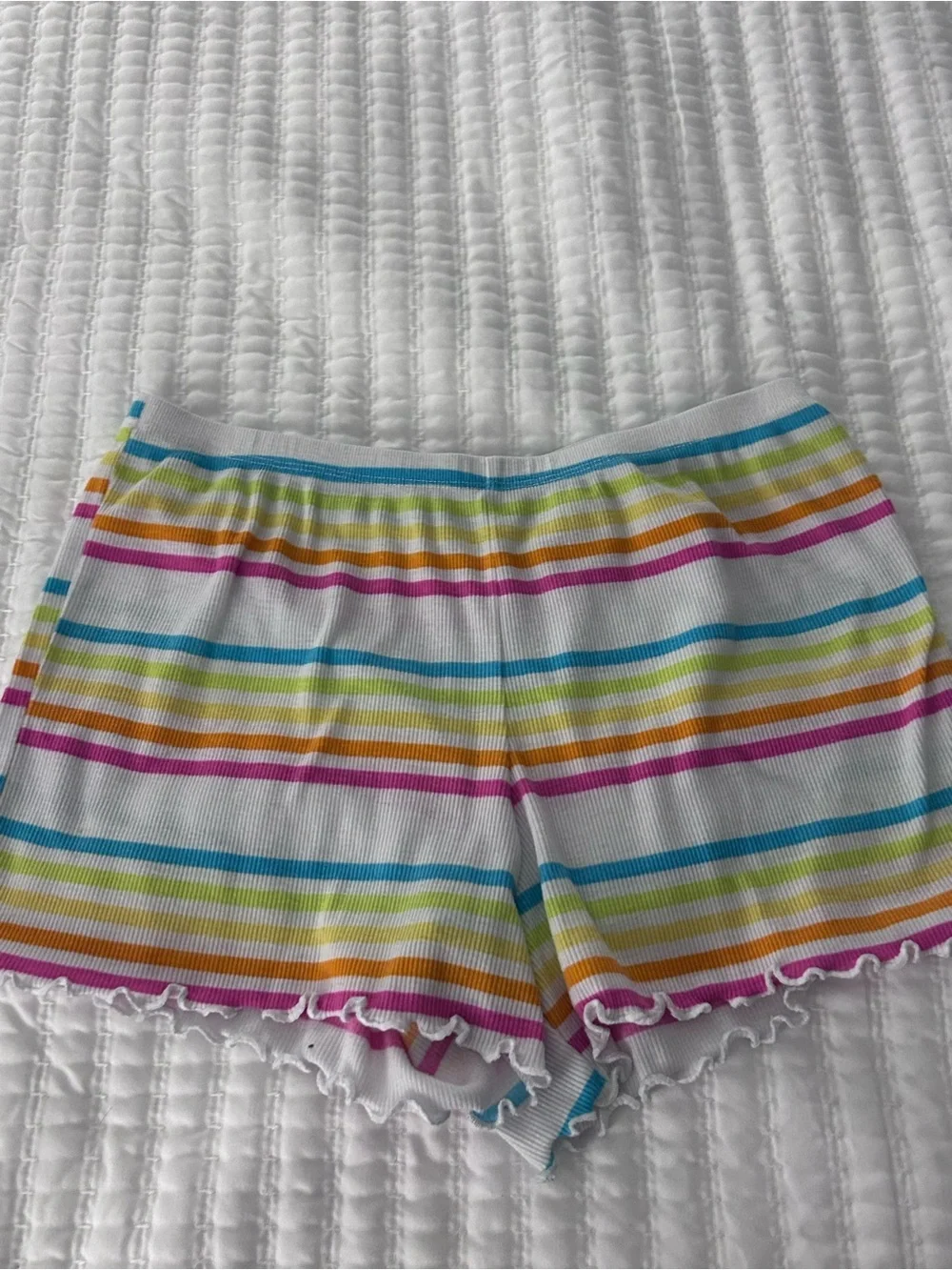 art class White Striped Sleepwear Pajama Set. Size XXL (16/18)